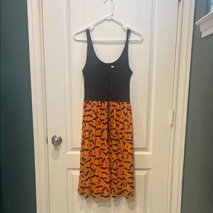 Halloween Bat Pattern Dress